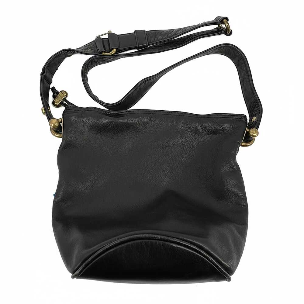 DKNYC Black Crossbody Bag | Bucket Style, OS